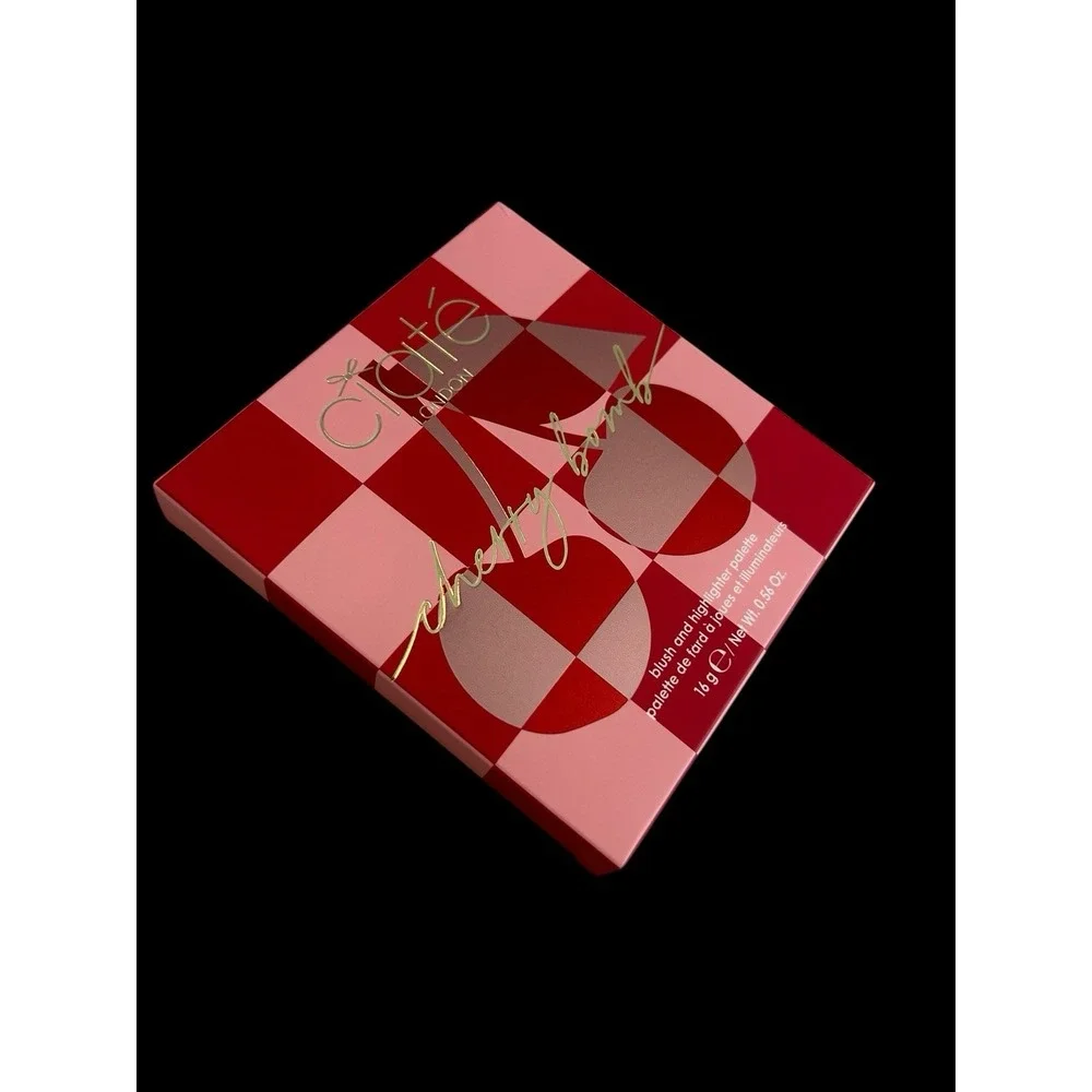 Ciate London: Cherry Bomb Blush and‎ Highlighter Palette in Light-Medium NIB